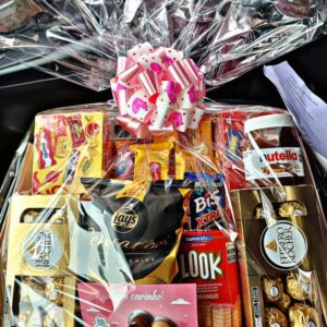 CESTA CHOCOLATE COM FERRERO